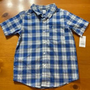 New Boys Button up shirt